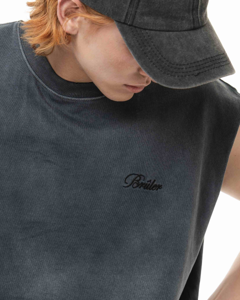Майка Tank-top «Subcultures» Brûler d'Amour, цвет: Graphite, BS2402C-2205-31 со скидкой купить онлайн