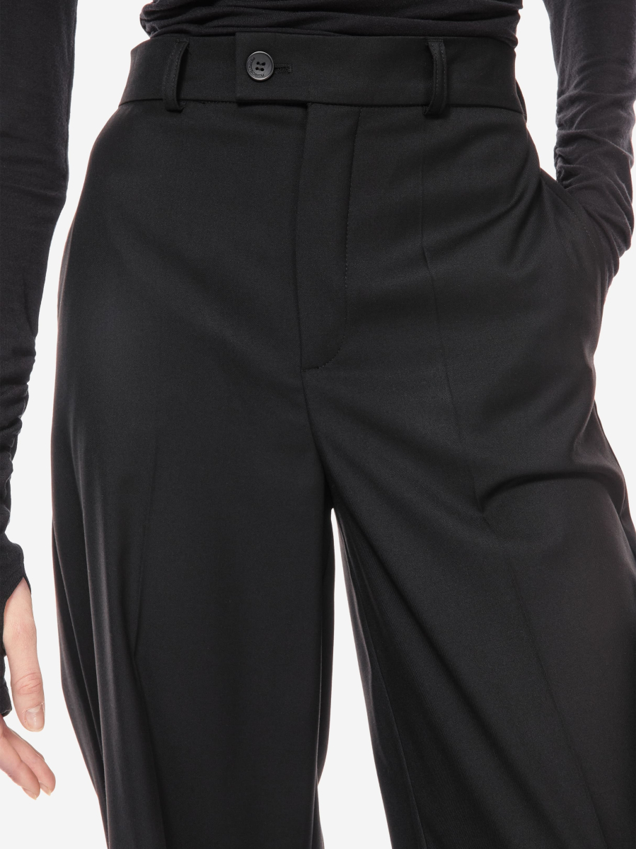 Брюки прямого кроя p.p.s., цвет: Черный, P_0928.00.00.BLK купить онлайн