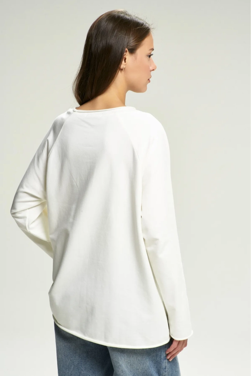 Лонгслив INSIDE White Erist store, цвет: белый, НФ-00002584 купить онлайн