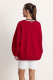 Свитшот из 100% хлопка TOPTOP, цвет: Бордовый, TT.053.17779.331 купить онлайн