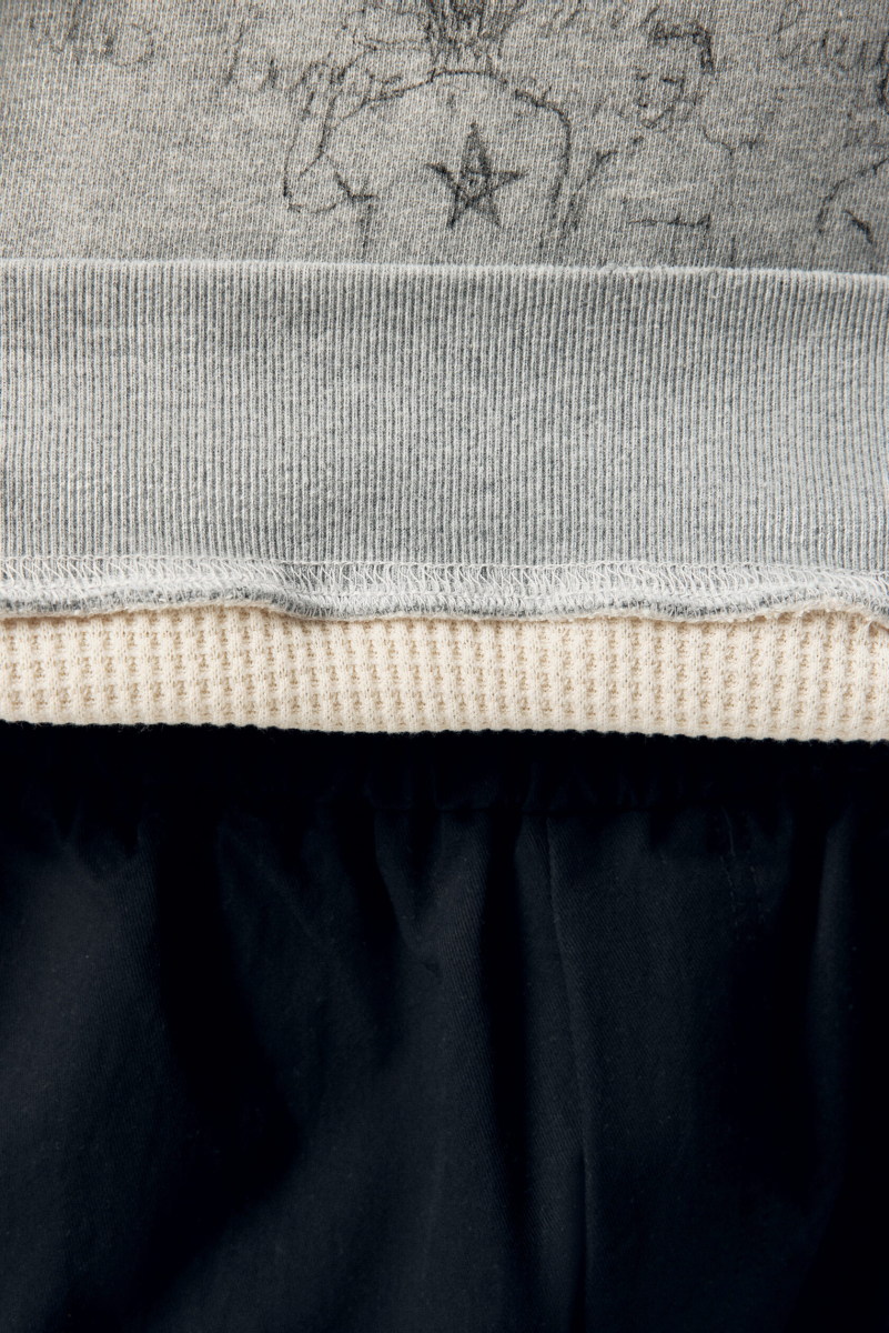 Свитшот Скетч NAIPACHE, цвет: серый, 2613002800 купить онлайн