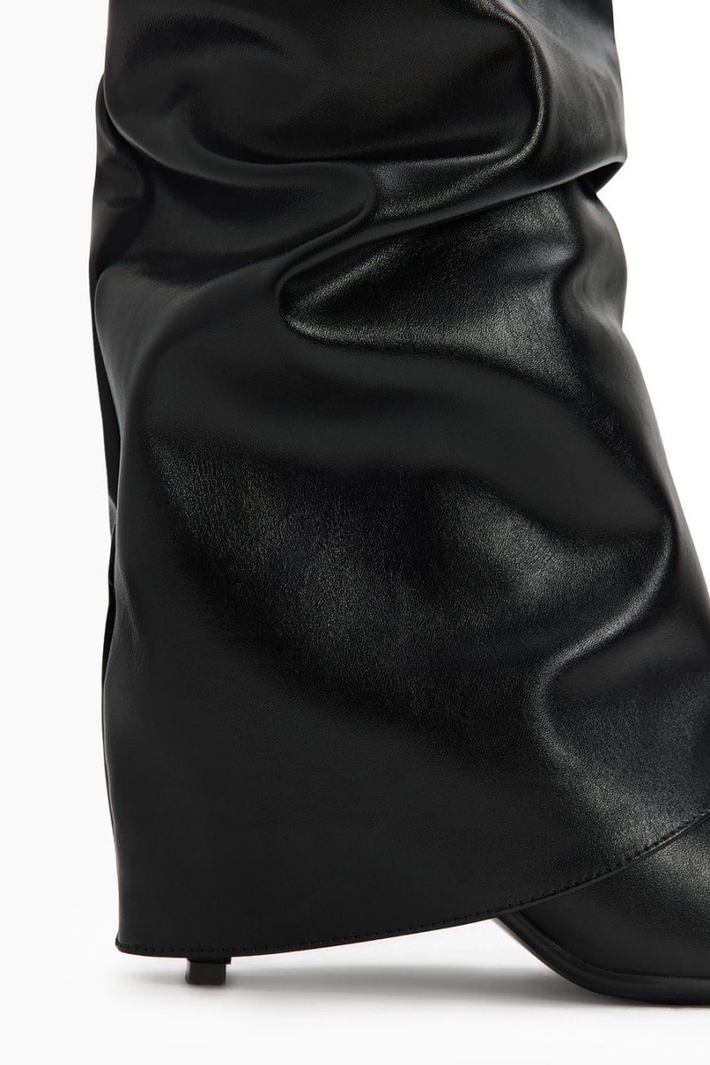 Сапоги с напуском Lera Nena, цвет: Черный LNU.402.18084.900 купить онлайн