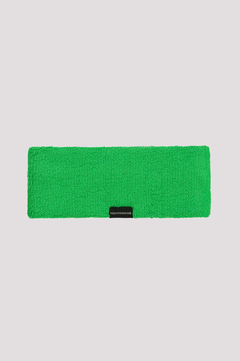 Спортивная повязка на голову ГОША РУБЧИНСКИЙ, цвет: зеленый ACS_0701_green купить онлайн