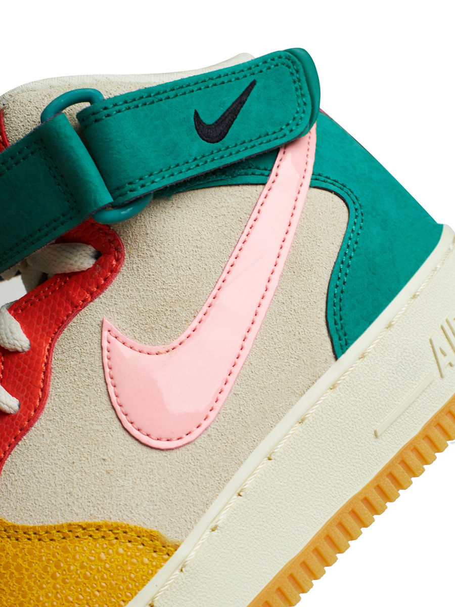 Кроссовки мужские Nike Air Force 1 Mid NH "Coconut Milk Coral Pink" NKDADDYS SNEAKERS, цвет: разноцветный DR0158-100 купить онлайн