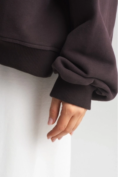 Худи ZIP Brown