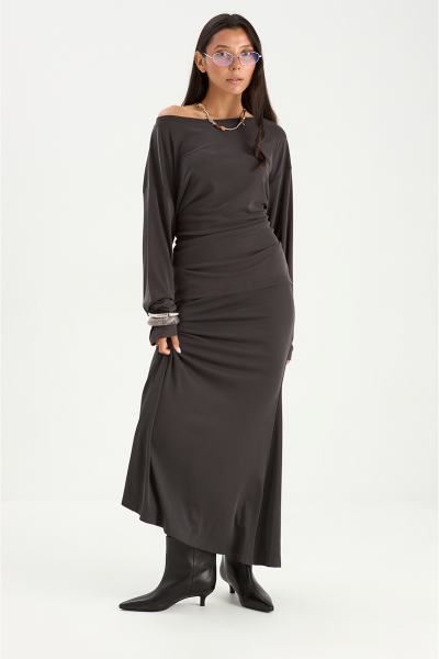 Костюм (лонгслив + юбка) MIA AIM, цвет: графитовый, MIA702 купить онлайн