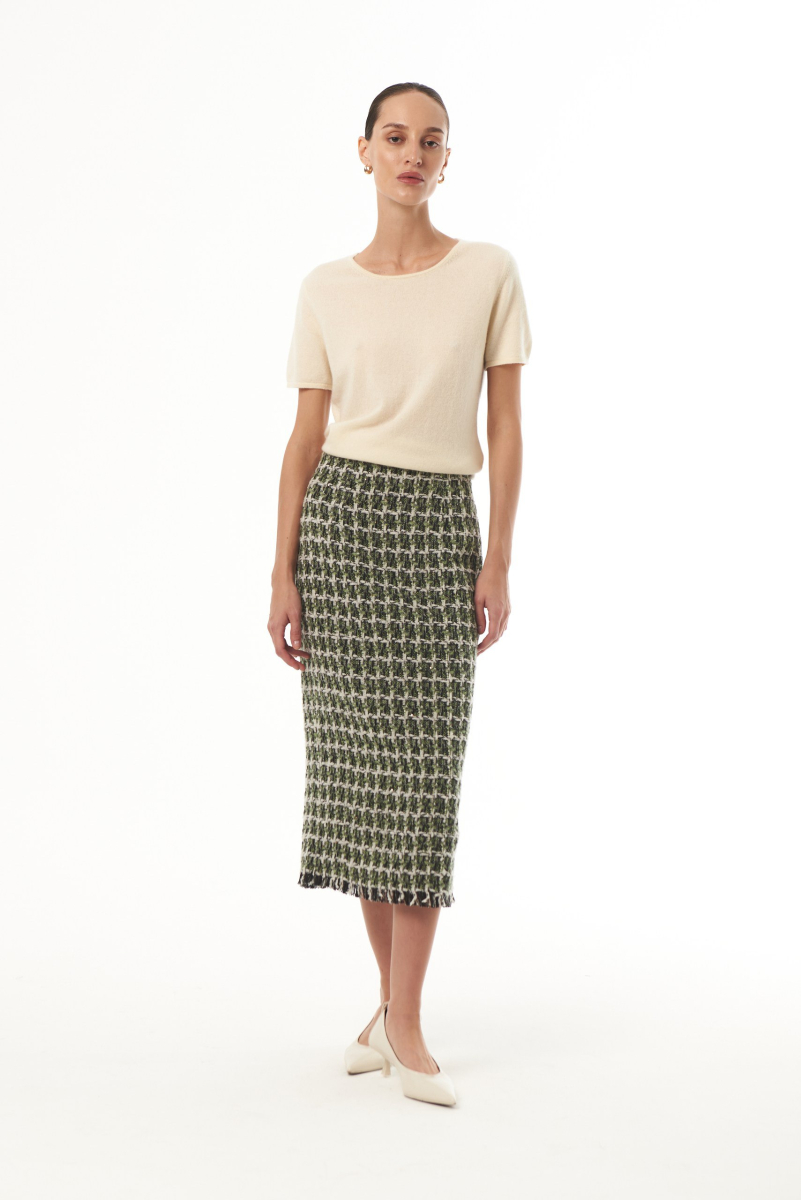 Юбка "Elegance" CHUBA, цвет: зеленый,  купить онлайн