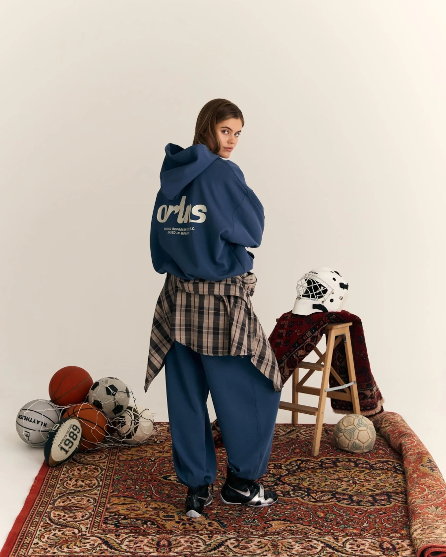 Худи STEEL BLUE HOODIE THE ORLINES, цвет: blue, HD-STL-BLE купить онлайн