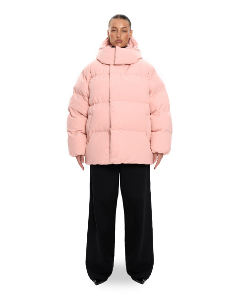 Пуховик PATTERN ANG Suborbia, цвет: PINK, 05637 купить онлайн