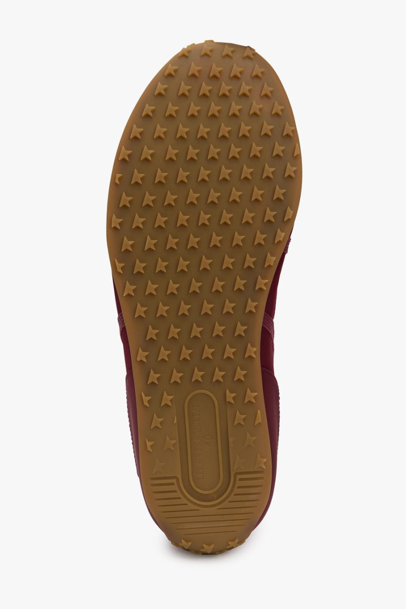 Кеды из текстиля и экокожи Lera Nena, цвет: Бордовый LNU.502.19459.330 купить онлайн