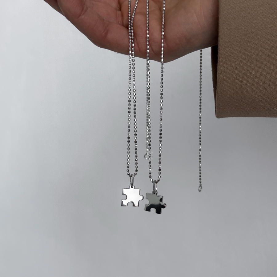 Подвеска Пазл The Reason, цвет: серебро, пдв пазл купить онлайн