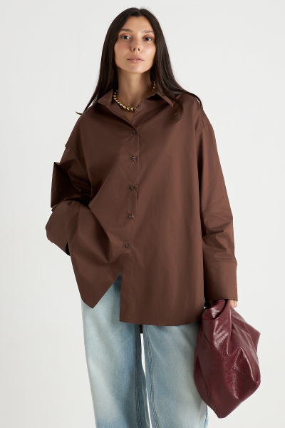 Рубашка LIMONAD MIA AIM, цвет: коричневый, MIA522 купить онлайн