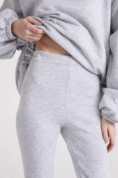 Брюки SLIM FIT с эффектом велюра LIGHT/GRAY Anmuse, цвет: Светло-серый,  купить онлайн