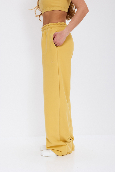 Палаццо из бархатистого хлопка ABDA, цвет: сафари, 312609102970 купить онлайн