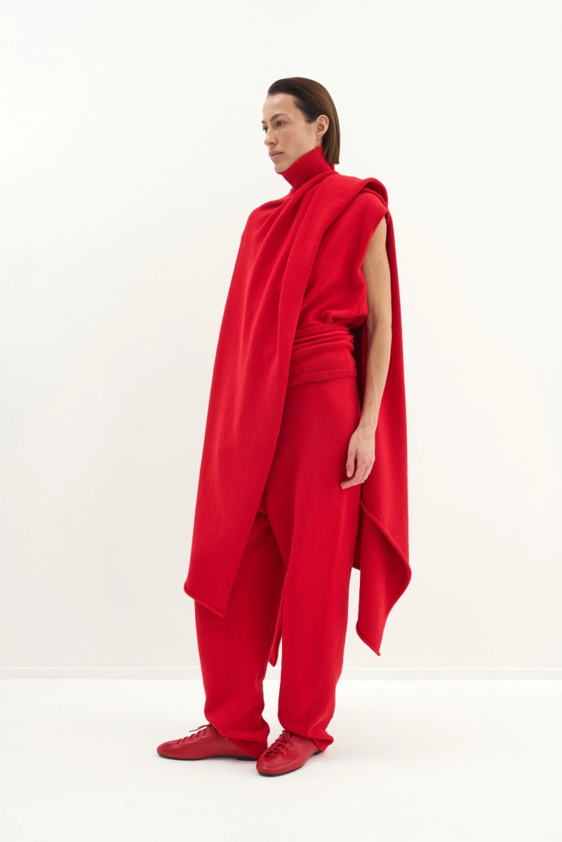 Пояс ОТО Mankova, цвет: красный SS26-017 купить онлайн