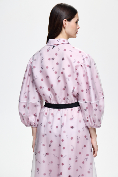 Блузка с эластичным поясом DREAMS BY ALENA AKHMADULLINA, цвет: розовый,  купить онлайн