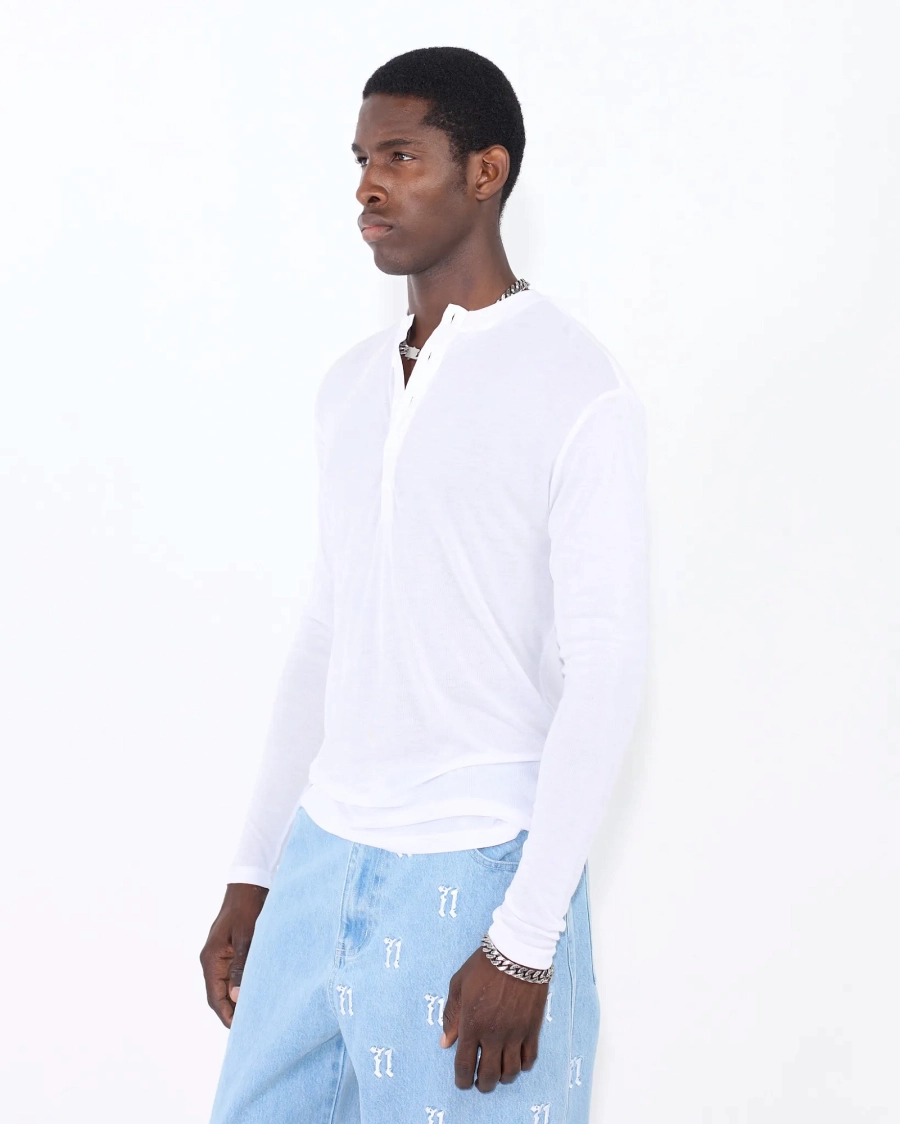 Лонгслив KNITTED BASIC WHITE ASIA ST 71, цвет: белый, Ast71.lsleeve-knit-wh купить онлайн