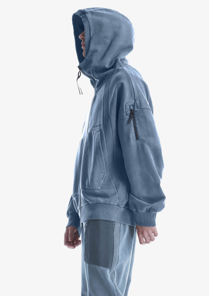 Худи BOREWHAL KRAKATAU, цвет: пыльно-голубой, Fu118-63 купить онлайн