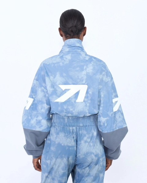 Олимпийка с логотипом-стрелкой ASIA ST 71, цвет: голубой, Ast71.olympic-mix-nylon-blue-w купить онлайн