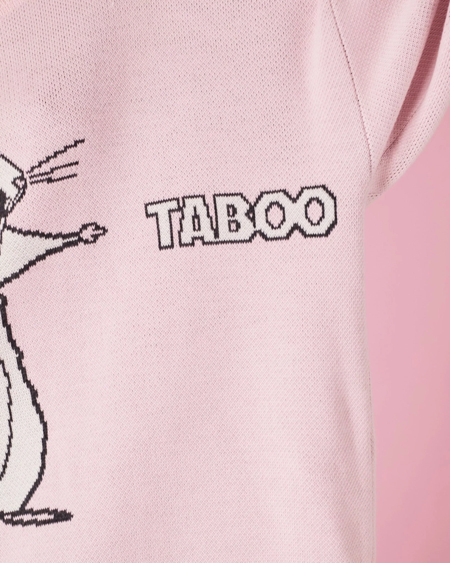 Свитер Испуганная мышь TABOO, цвет: розовый, СvIspM купить онлайн