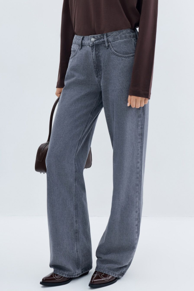 Джинсы из смесового хлопка TOPTOP, цвет: серый, TT.036.12903.801 купить онлайн