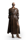 Тренч из эко-кожи макси ASYA SEMYONOVA, цвет: camel, 00-00002557 купить онлайн