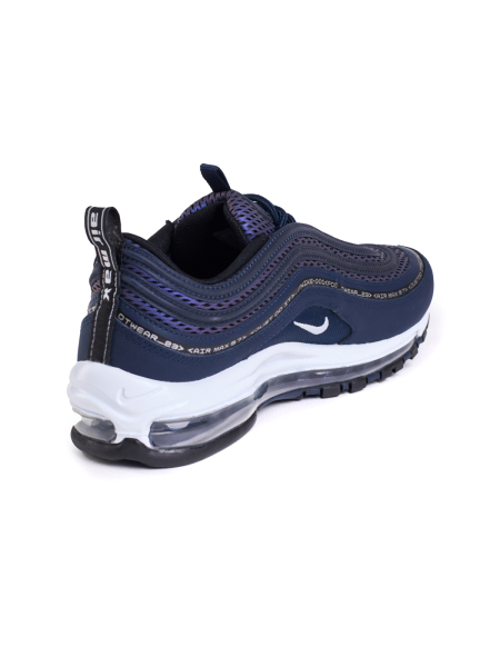 Кроссовки мужские Nike Air Max 97 "Just Do It Purple Navy" NKDADDYS SNEAKERS, цвет: синий FQ7965-400 купить онлайн