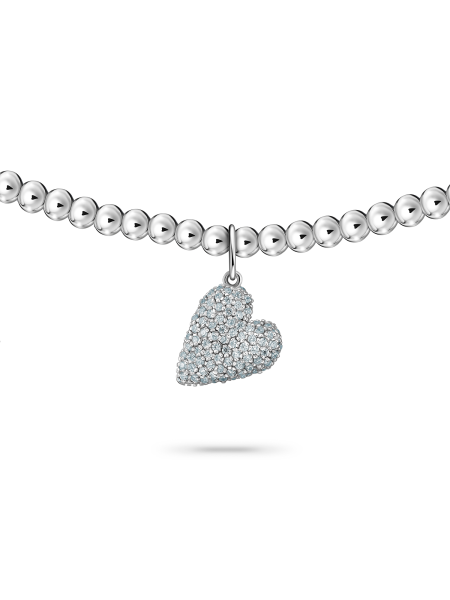 Подвес Love pave LU JEWEL, цвет: серебро 29800059961366 |новая коллекция купить онлайн
