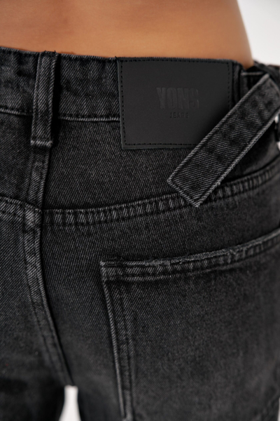 Джинсы MAMA NE POYMET BLACK YONS, цвет: Черный, YO-387 купить онлайн