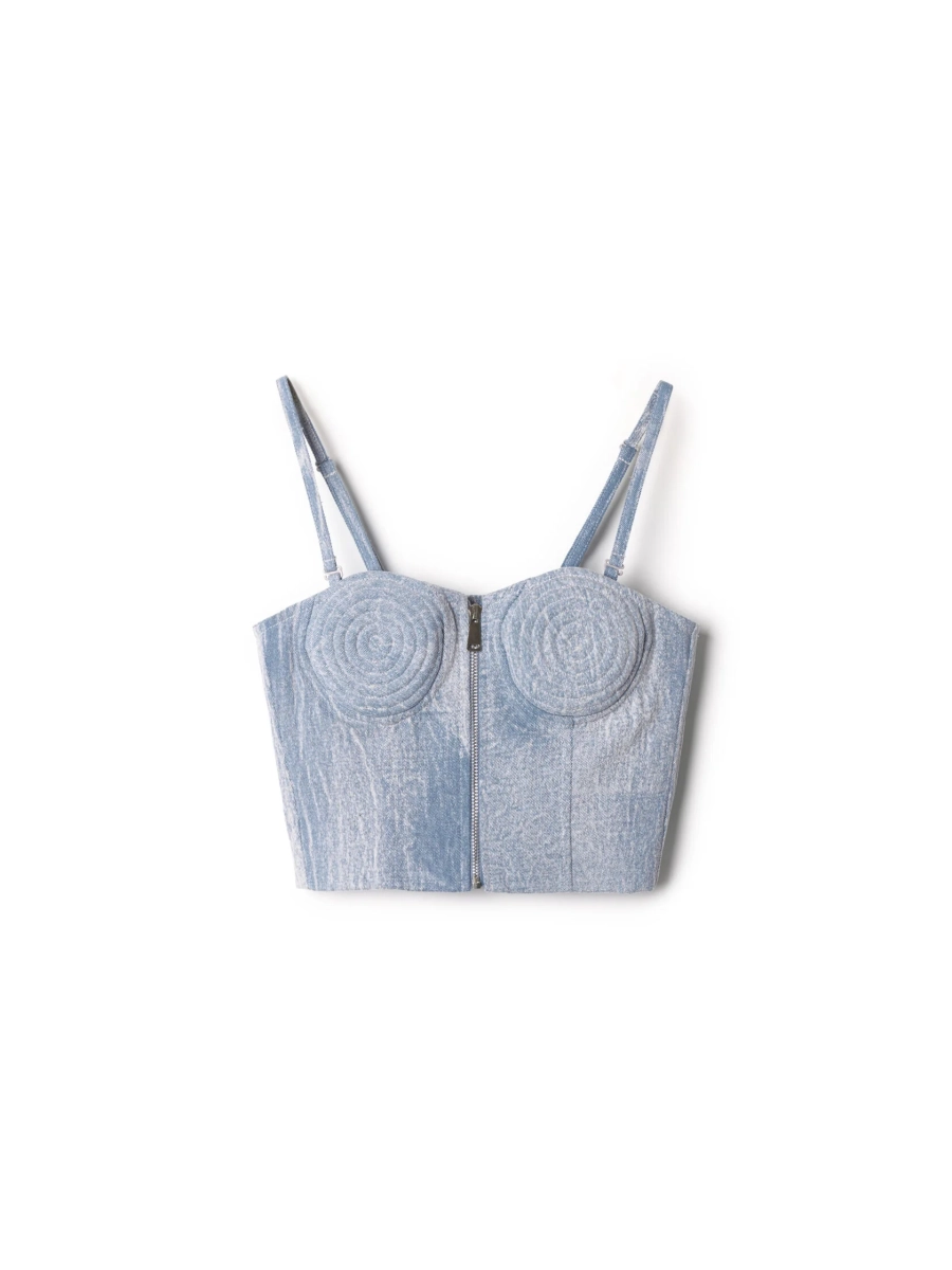 Топ SPADES BRA CAPPAREL.21est, цвет: голубой меланж, CAP.957.234.34 купить онлайн