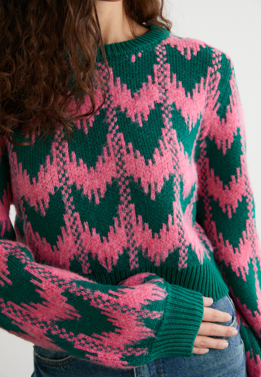 Свитер Haily Marou, цвет: розовый, mar1_0923_21 купить онлайн