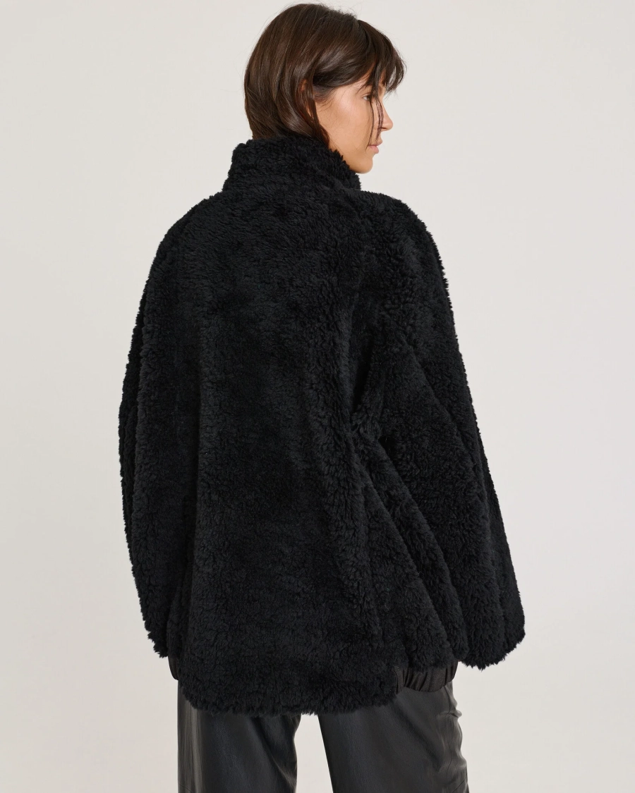 Бомбер из мериноса BLACK Anmuse, цвет: Черный, 1525AZ BLACK купить онлайн