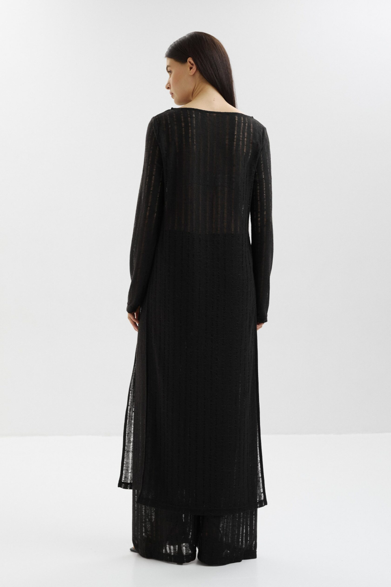 Удлиненный лонгслив marte, цвет: Черный,  купить онлайн