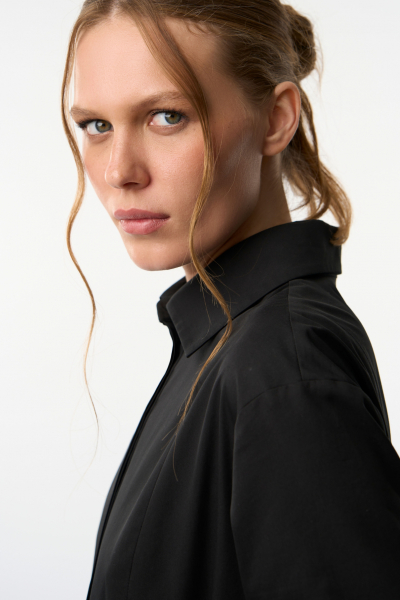 Платье-рубашка Menara FASHION REBELS, цвет: Черный FR24SS1DR22BLW320BL купить онлайн