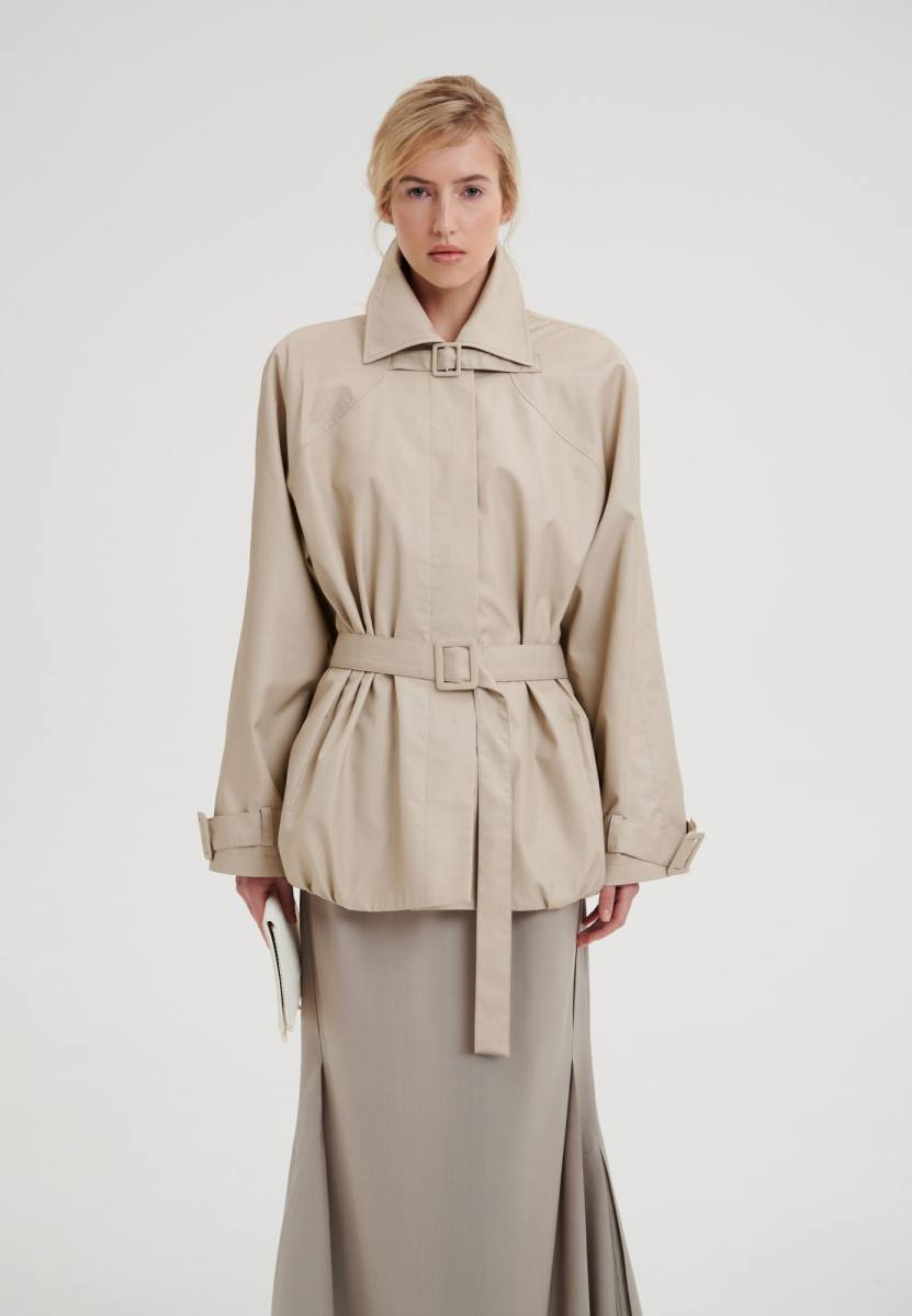 Тренч укороченный