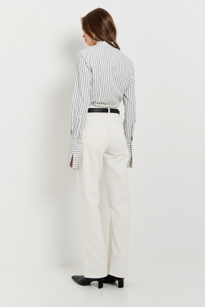 Джинсы прямого кроя Ricoco, цвет: молочный, 7070/1 купить онлайн