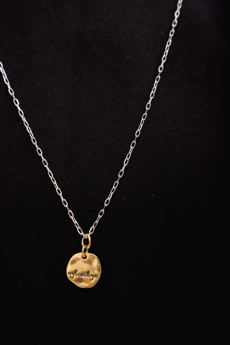 Серебряный медальон «Я чувствую»