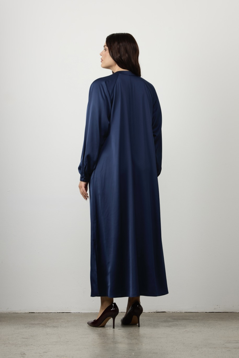 Платье-туника с длинным рукавом 4forms, цвет: темно-синий, 65350 купить онлайн