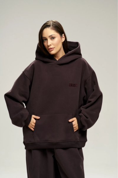 Худи с начесом Brown