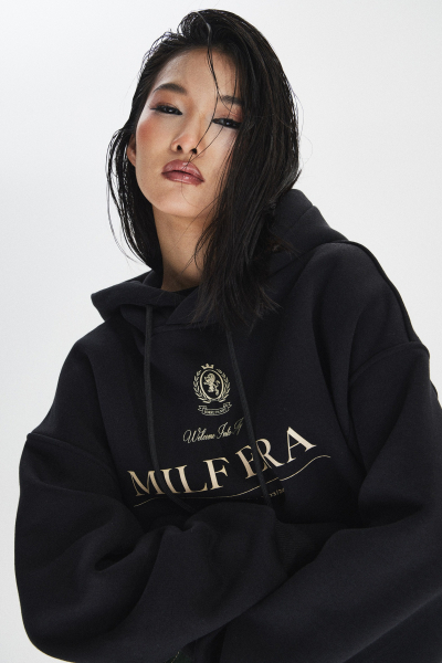 Худи MILF ERA SORRY, I’M NOT, цвет: Черный,  купить онлайн