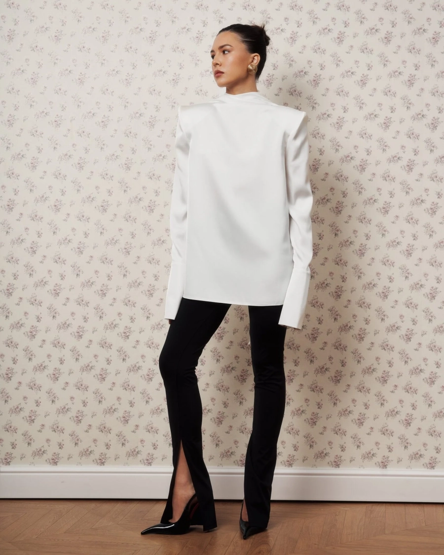 Брюки с разрезами YONSRU, цвет: Черный,  купить онлайн