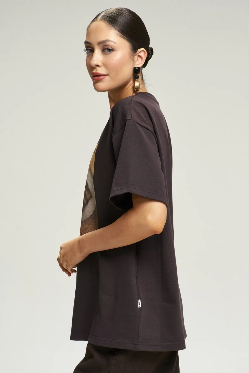 Футболка Olive Brown Erist store, цвет: коричневый, НФ-00002913 купить онлайн