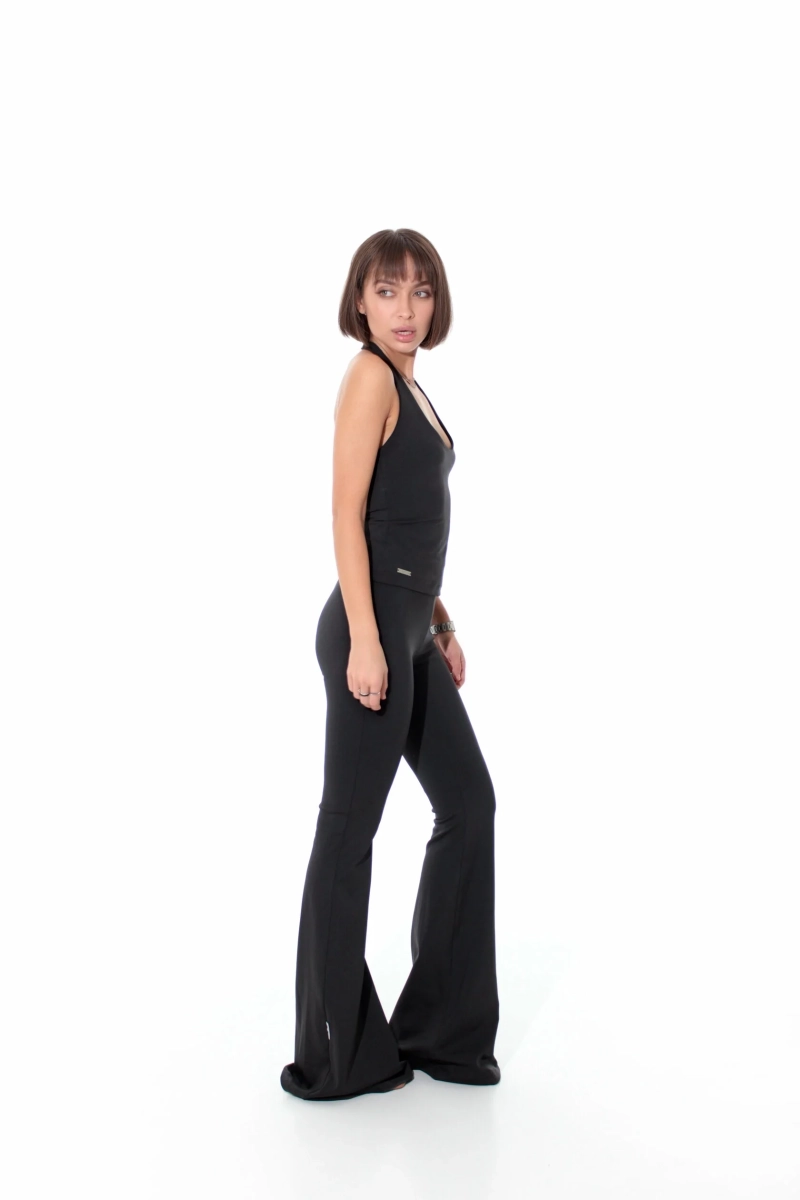 Легинсы клеш из бифлекса GARCHIT, цвет: Черный, GARBifLegBl купить онлайн