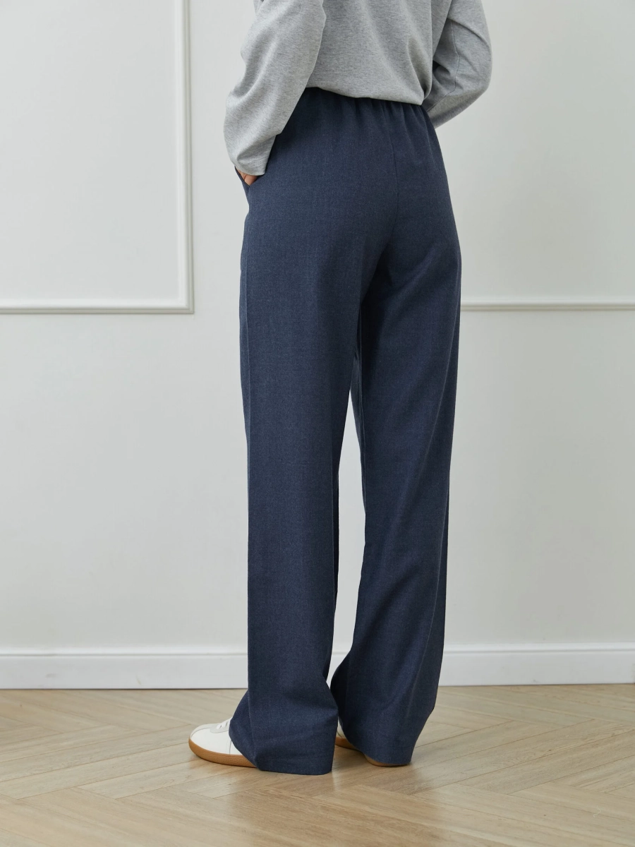 Брюки на резинке Soho Marou, цвет: синий, Mar1_2610 купить онлайн