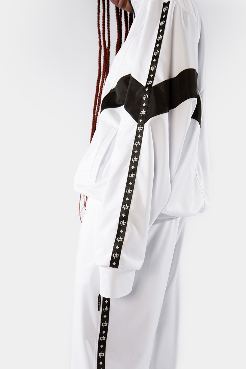Олимпийка Sport Oversize qb A QUICK BUCK, цвет: WHITE,  купить онлайн