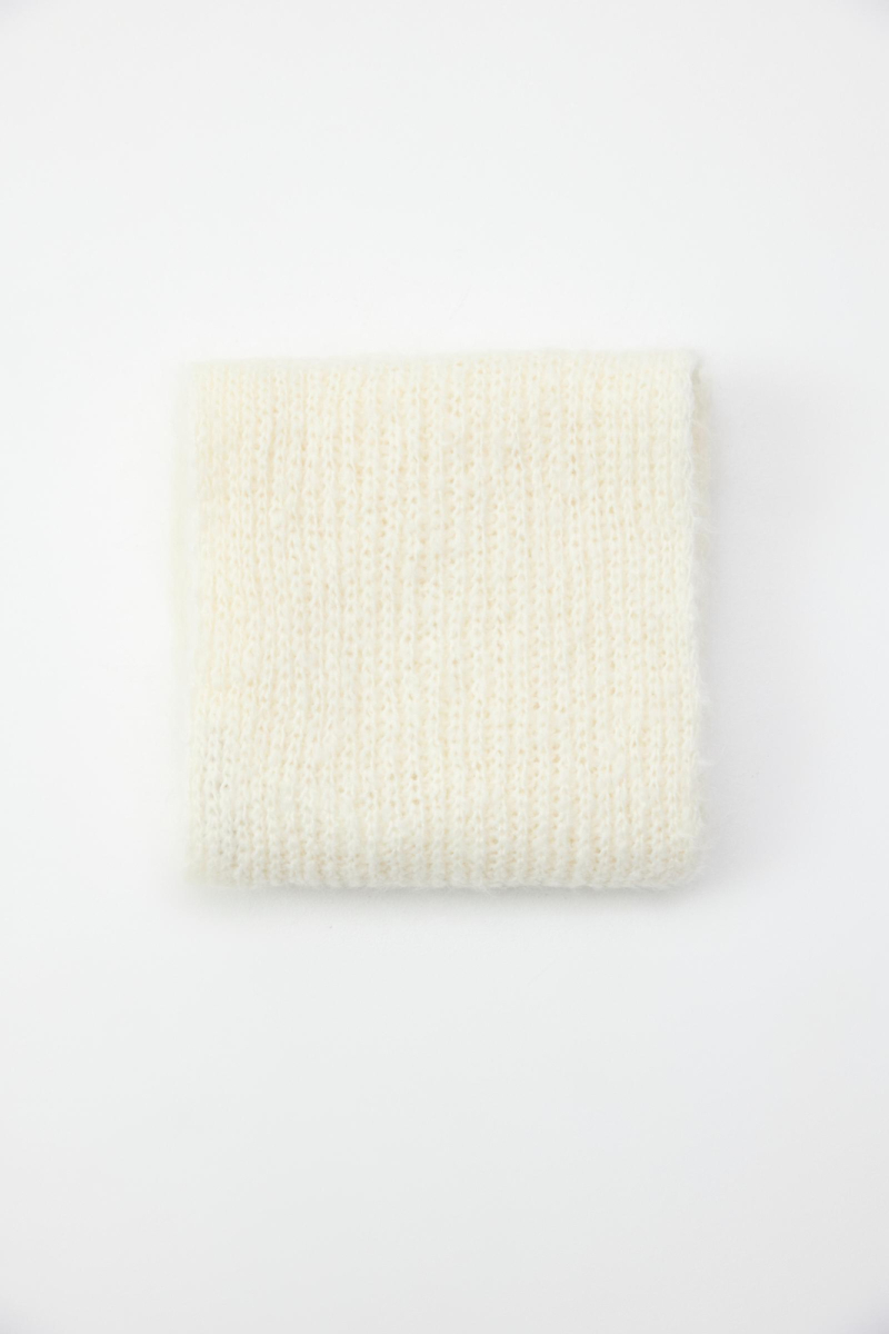 Шарф из шерсти мериноса и альпаки