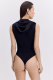 Боди из смесовой вискозы TOPTOP, цвет: Черный, TT.023.16463.900 купить онлайн