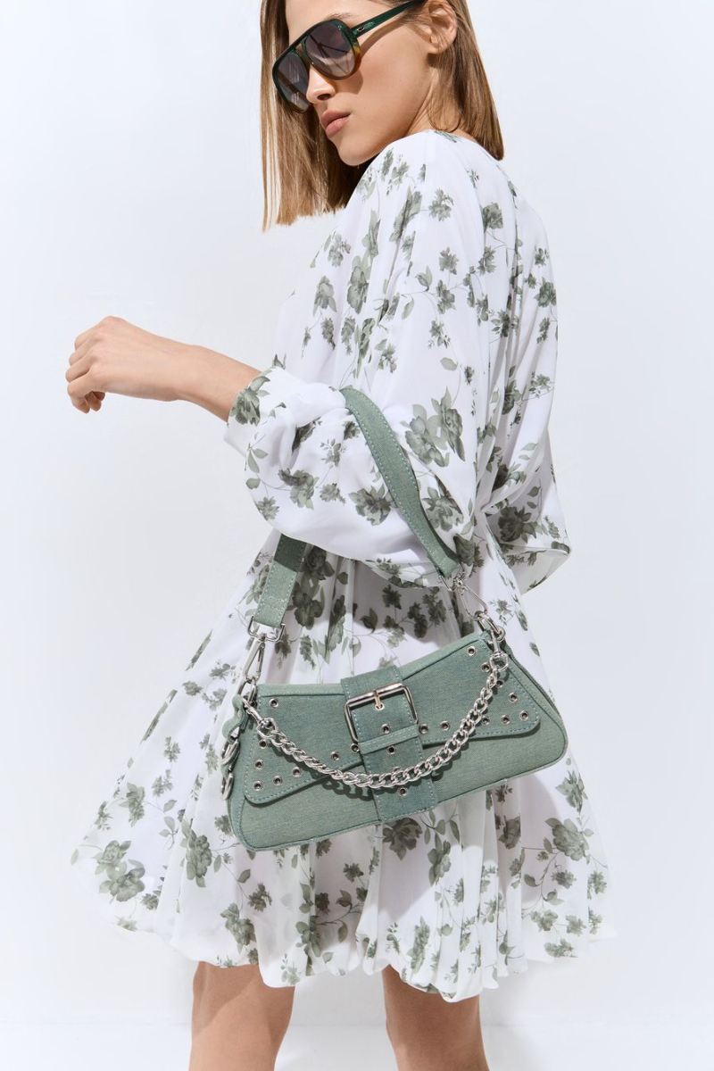 Сумка-багет Lera Nena, цвет: хаки LNU.801.13613.510 купить онлайн