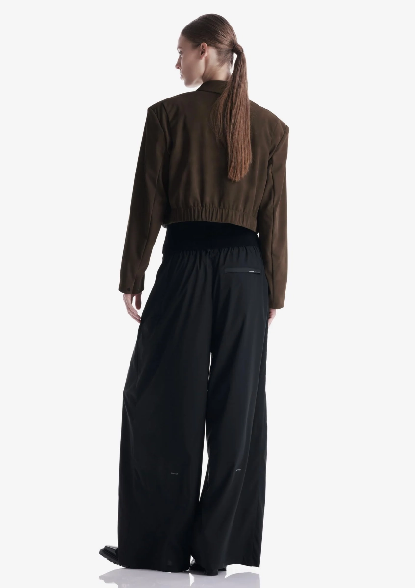 Укороченная куртка из экозамши KRAKATAU, цвет: коричневый, Qw576-7 купить онлайн