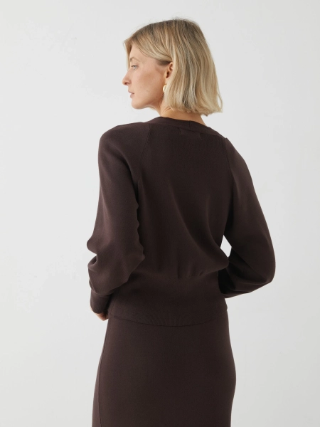 Кардиган с рукавом «летучая мышь» Marou, цвет: коричневый, Mar_26021404 купить онлайн